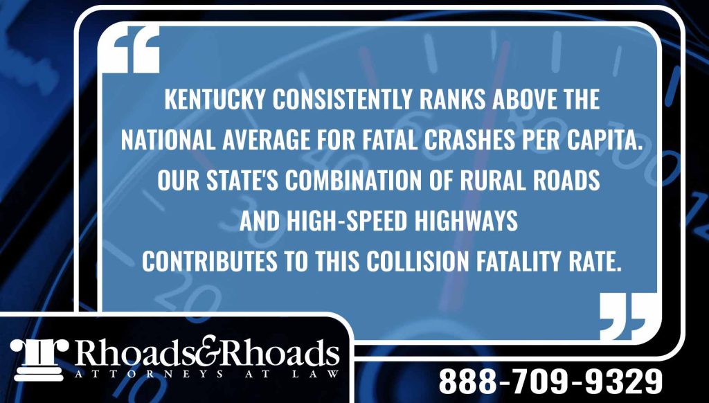 high-speed accidents kentucky ranks above