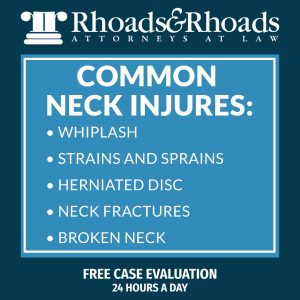 R&R neck injury owensboro common injuries